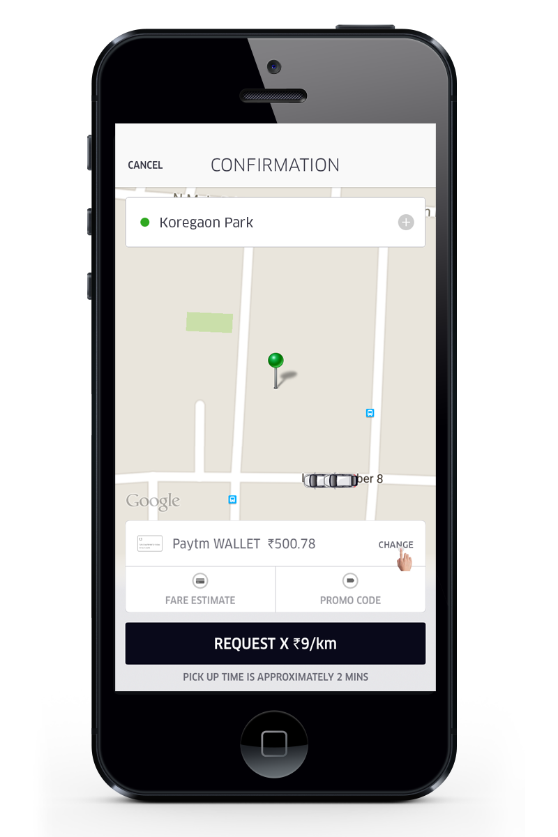how does uber connect work