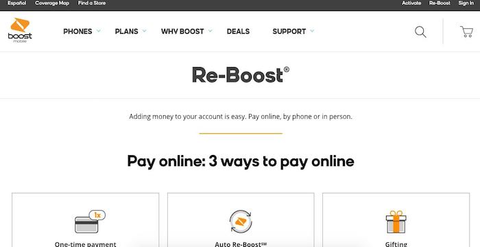 pay someones boost mobile phone bill