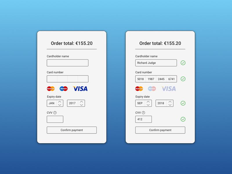 Ordering payment. Форма авторизации. Card form. Credit form Design. Payment form.